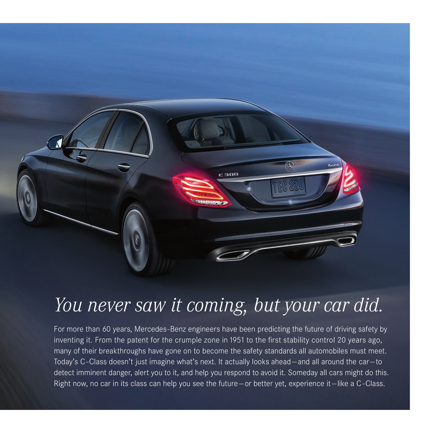 2015 Mercedes-Benz C-Class Brochure Page 2